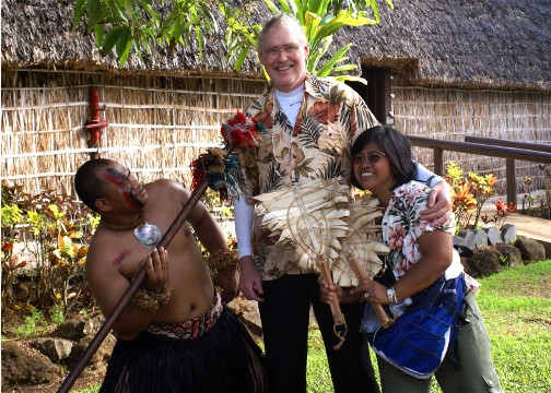 Attack of a Fiji Warrior